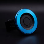 Primer plano del aro magnetico azul