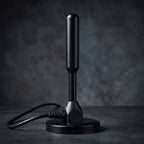 Antena TV base de cerca
