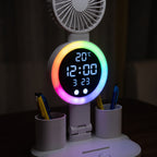 Lámpara Ventilador Cozy reloj de cerca