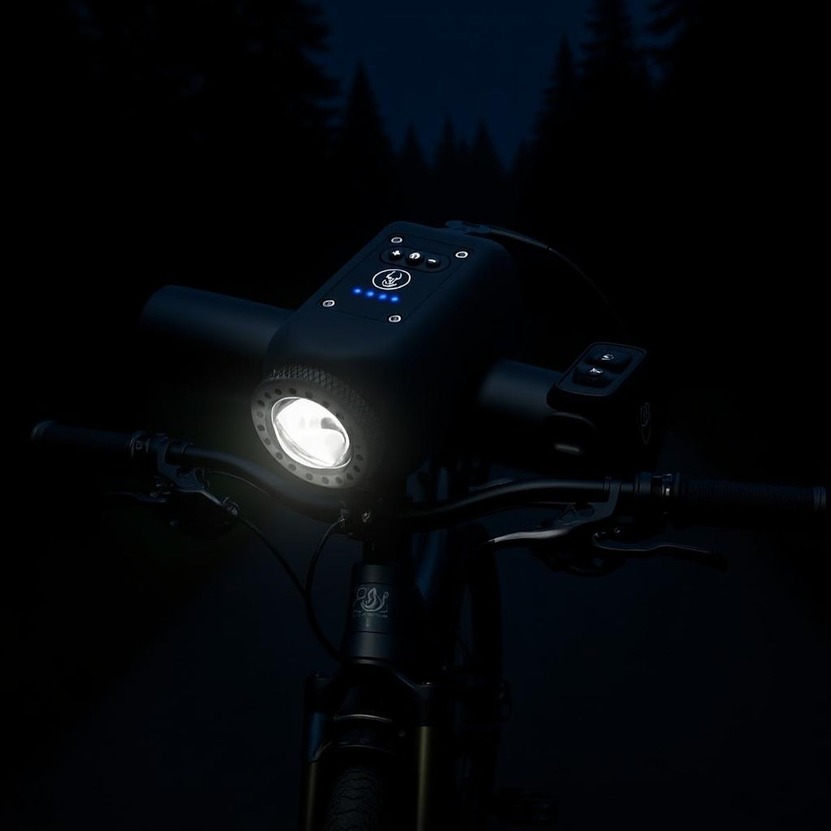 Practiko - Bocina Con Luz Para Bicicleta