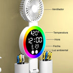 Lámpara Ventilador con Base de Carga Cozy – foto 3