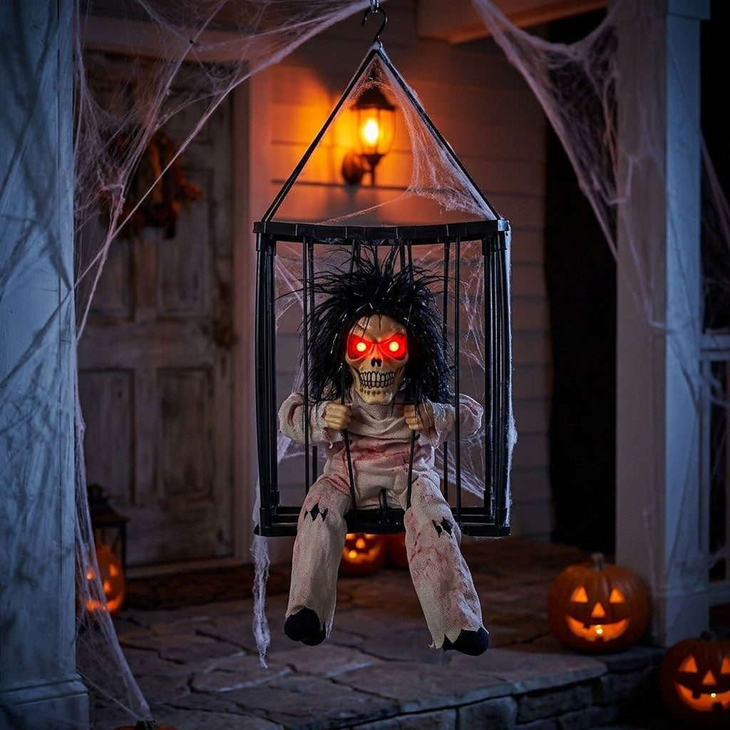 Practiko - Enjaulados De Halloween Con Luz Y Movimiento