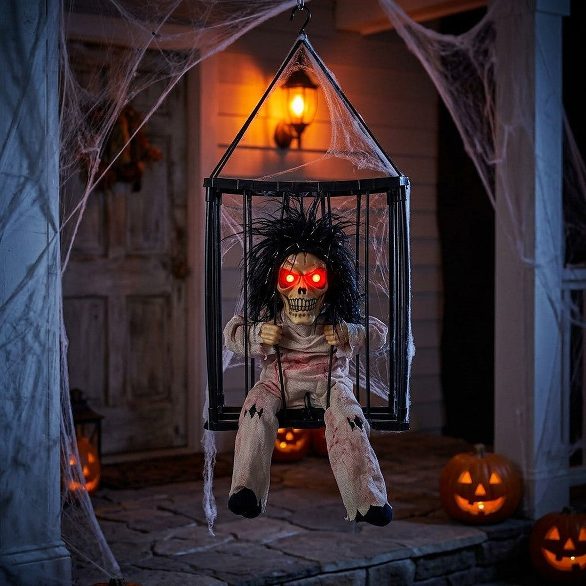 Practiko - Enjaulados De Halloween Con Luz Y Movimiento