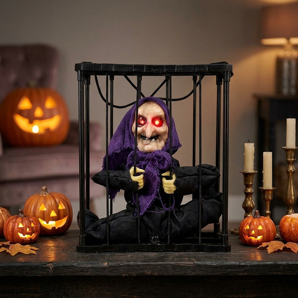 Practiko - Enjaulados De Halloween Con Luz Y Movimiento
