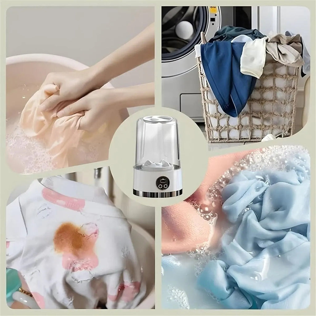 Mini lavadora portátil para ropa delicada y de bebé