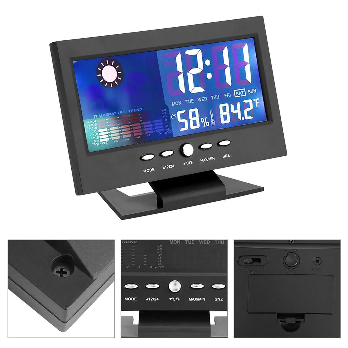 Reloj de Escritorio Digital – foto 3