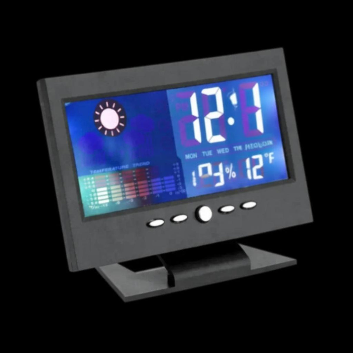 Practiko - Reloj De Escritorio Digital