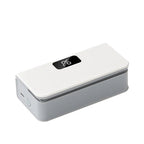 Selladora de bolsas blanca con pantalla digital