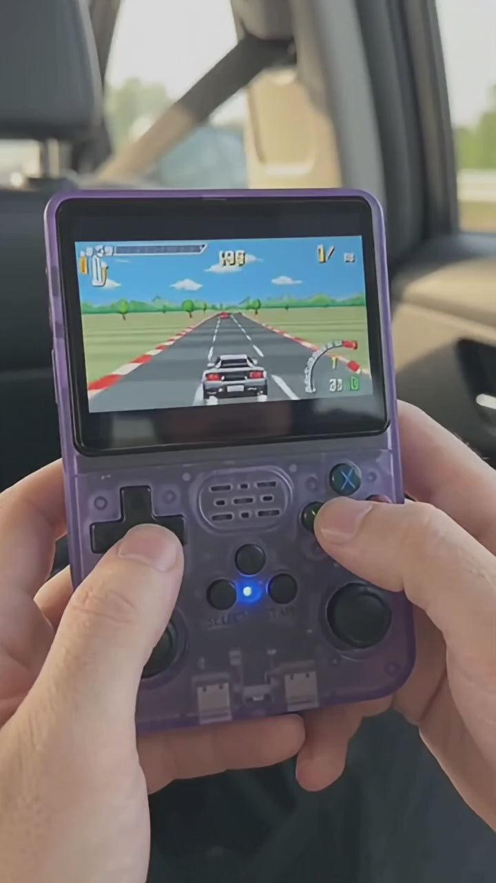 Súper Consola de Juegos HD en uso