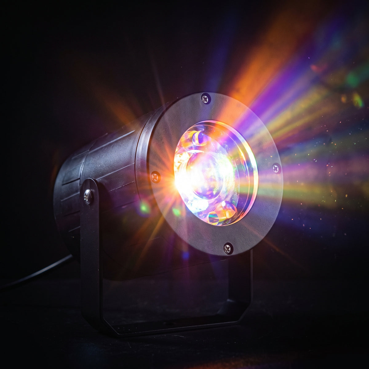 Proyector LED Halloween lente de cerca